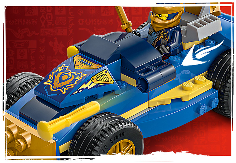 Rogue vs. Drix Race Car Duel 71840 | NINJAGO® | Buy online at the