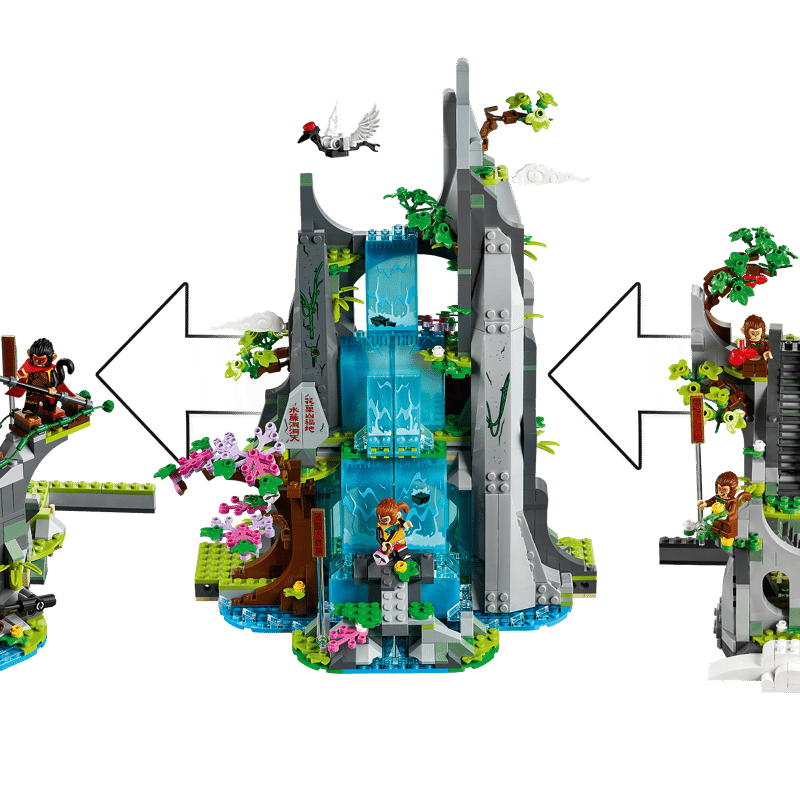 The Legendary Flower Fruit Mountain 80024 | Monkie Kid™ | Buy The Legendary Flower Fruit Mountain 80024 | Monkie Kid™ | Buy