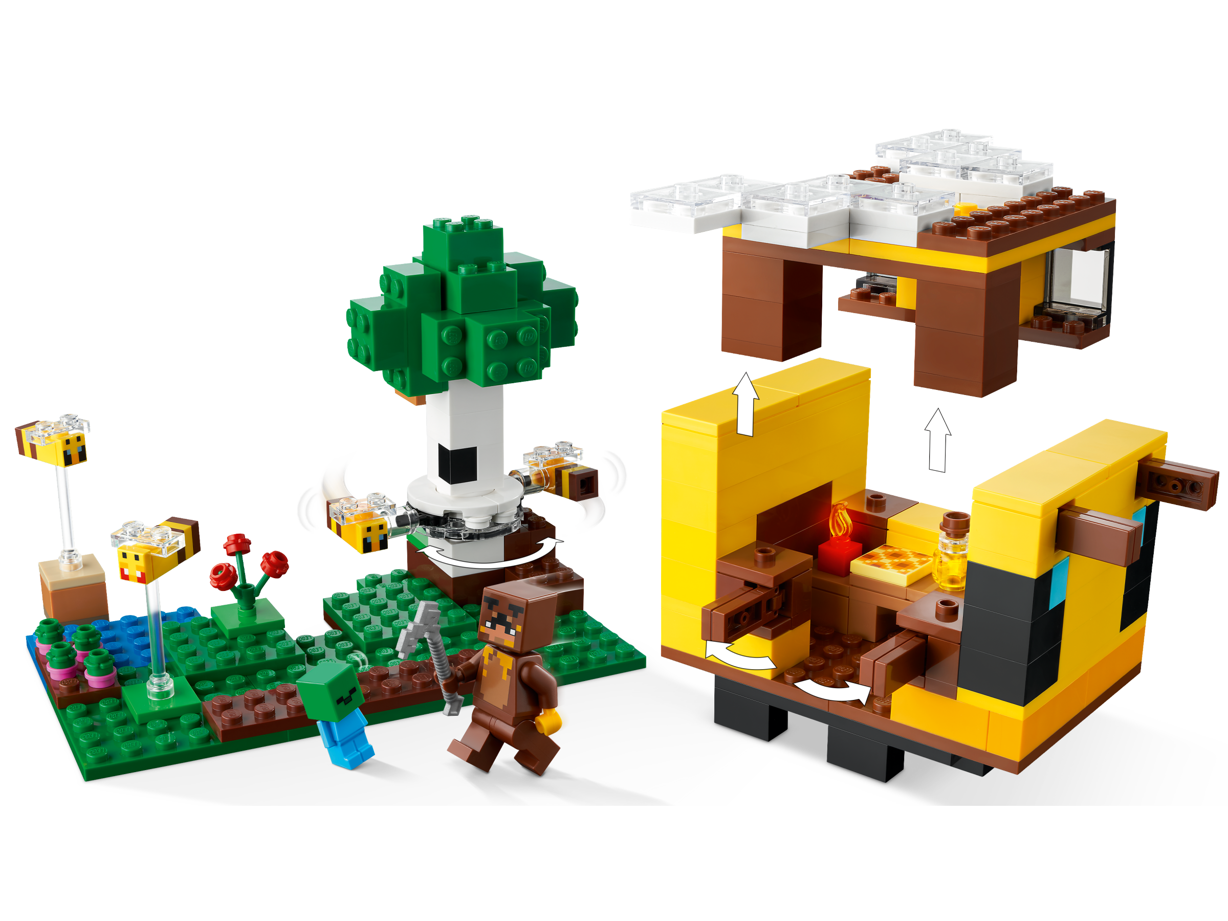 | 21241 Buy US at online Minecraft® | LEGO® Bee Shop The Official the Cottage