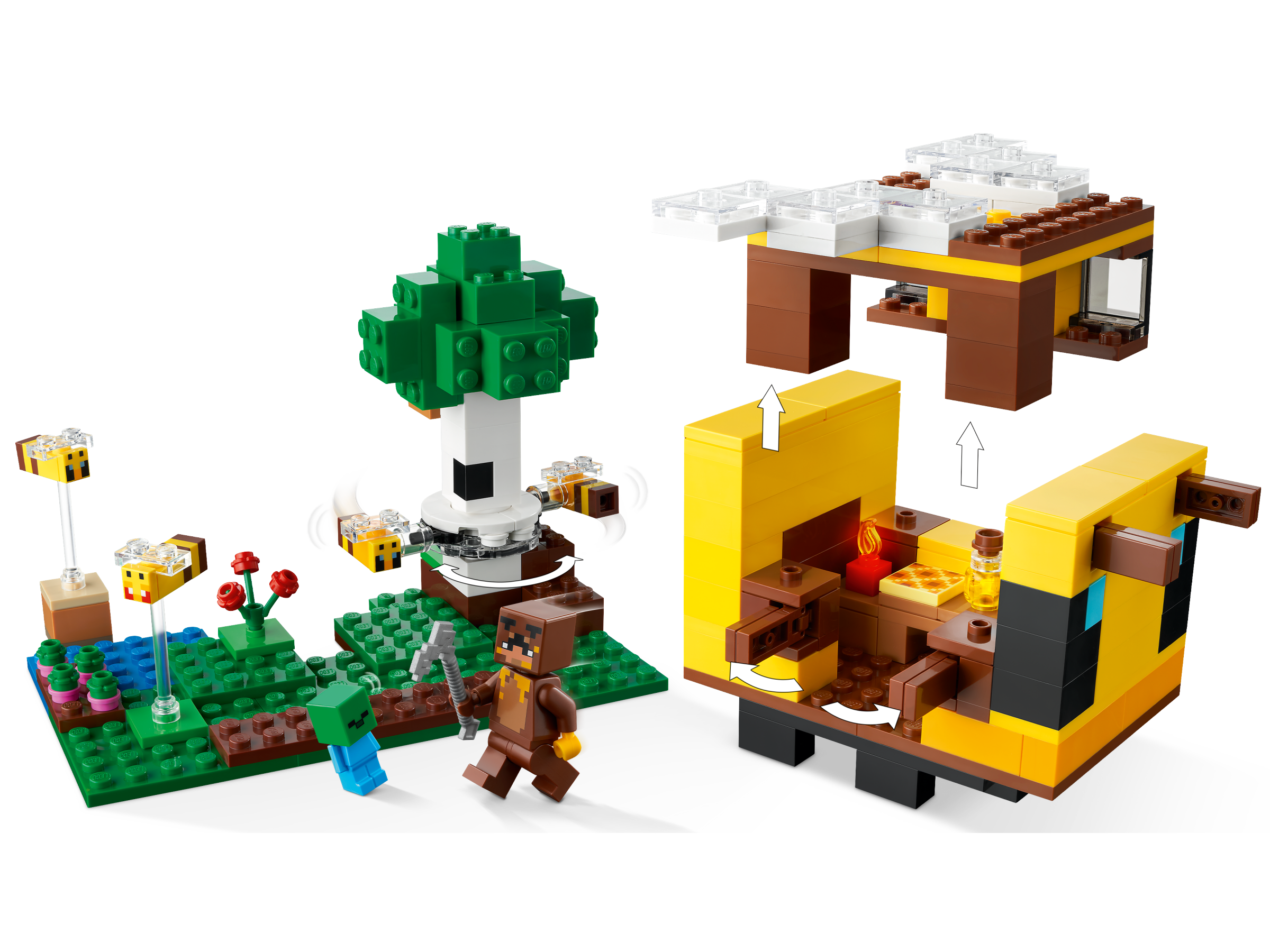 The Bee Cottage 21241 | Minecraft® | Buy online at the Official LEGO® Shop  US