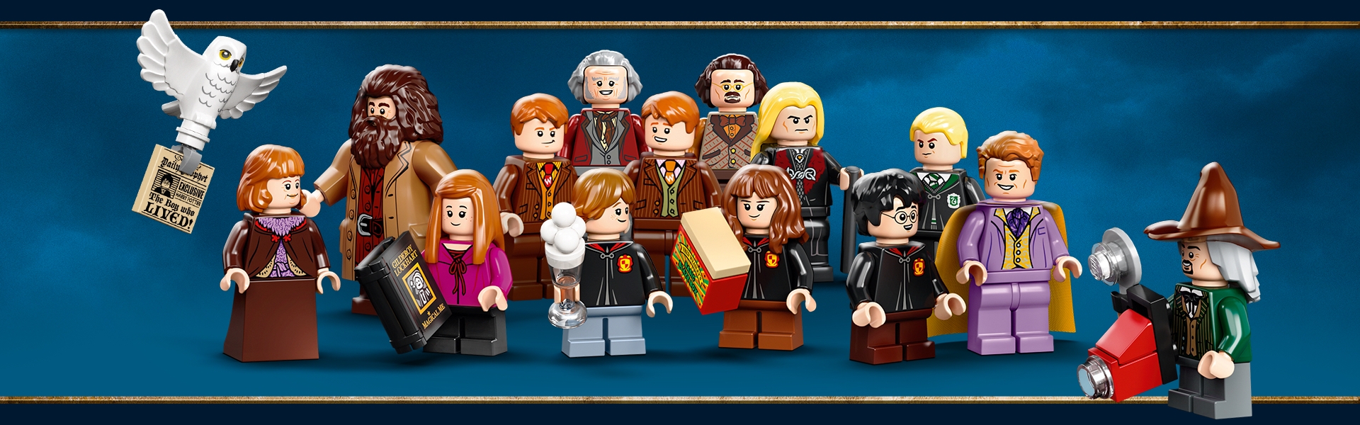 Harry Potter aus Set 75978 "Winkelgasse" // neu Lego Figur 