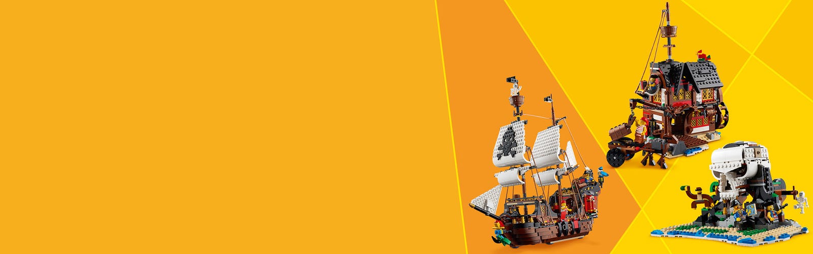 31109 - LEGO® Creator - Le bateau pirate LEGO : King Jouet, Lego