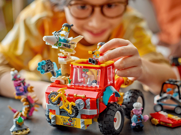 LEGO 80055 Le puissant camion de l’équipe de Monkie Kid — visuel 8 sur 8