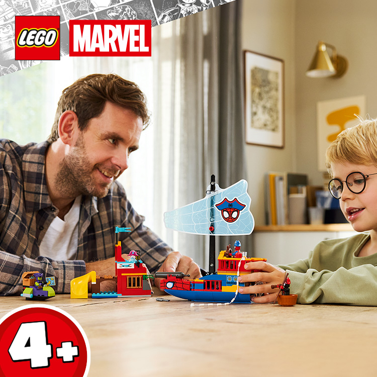 スパイディとすごいなかまたち：かいぞく船 11208 | マーベル |レゴ
