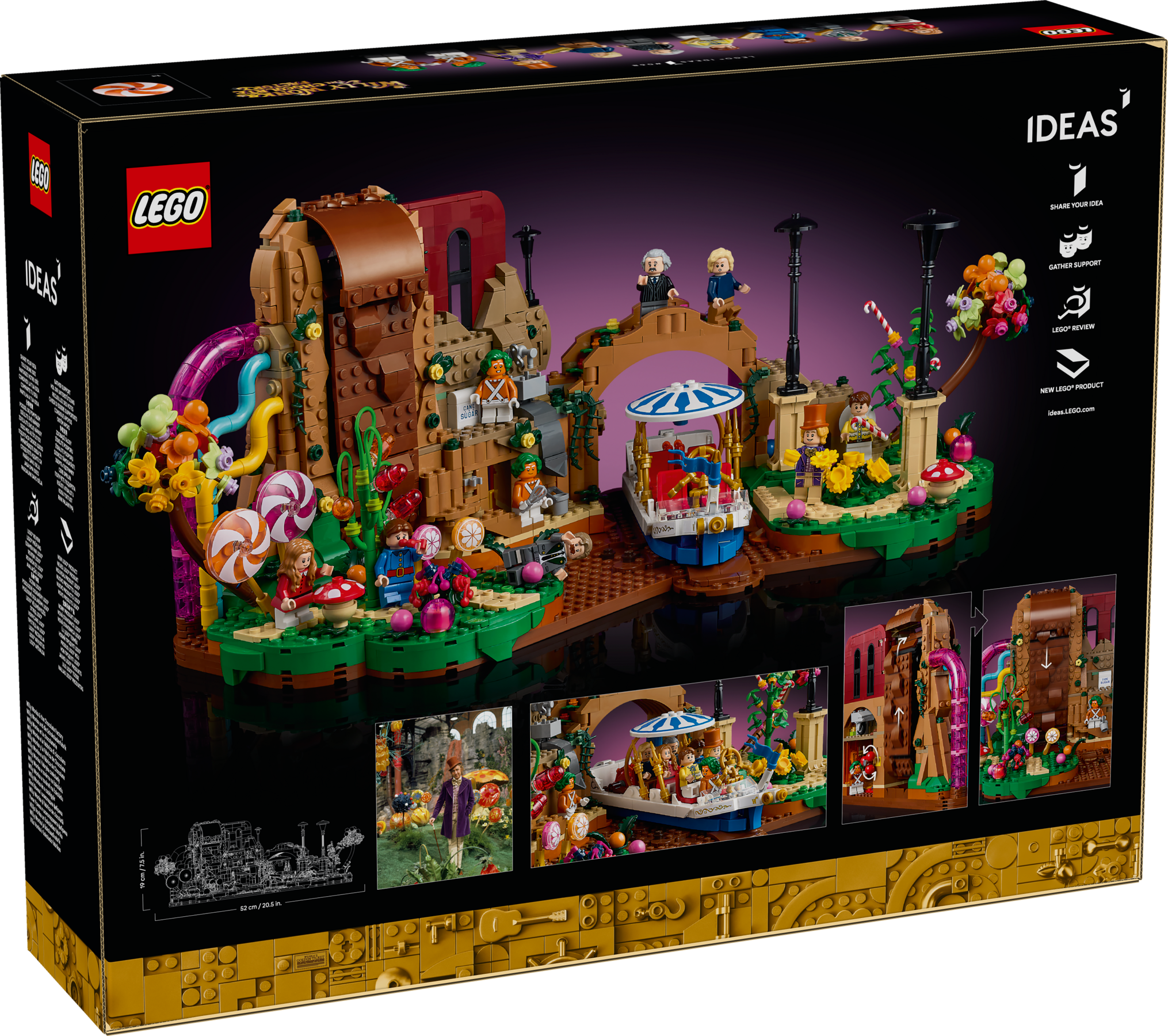 ウィリー・ウォンカとチョコレート工場 21360 | アイデア |レゴ®ストア