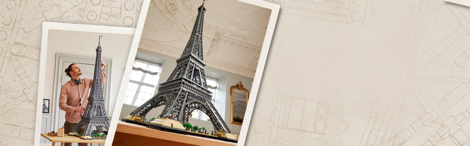 LEGO 10307 La Tour Eiffel s'inspire de plusieurs époques