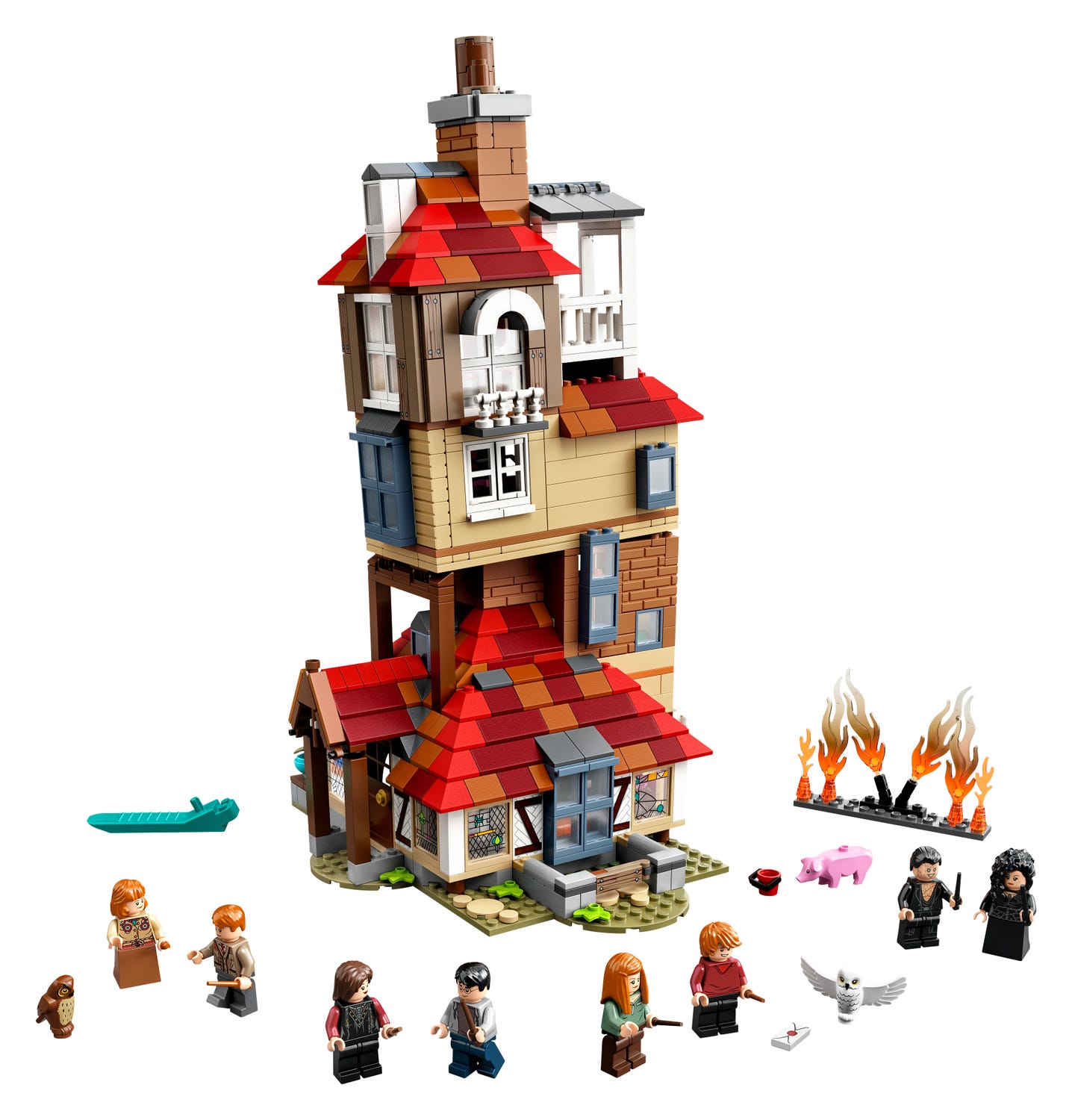 Attack on the Burrow 75980 Harry Potter™ Buy online at the