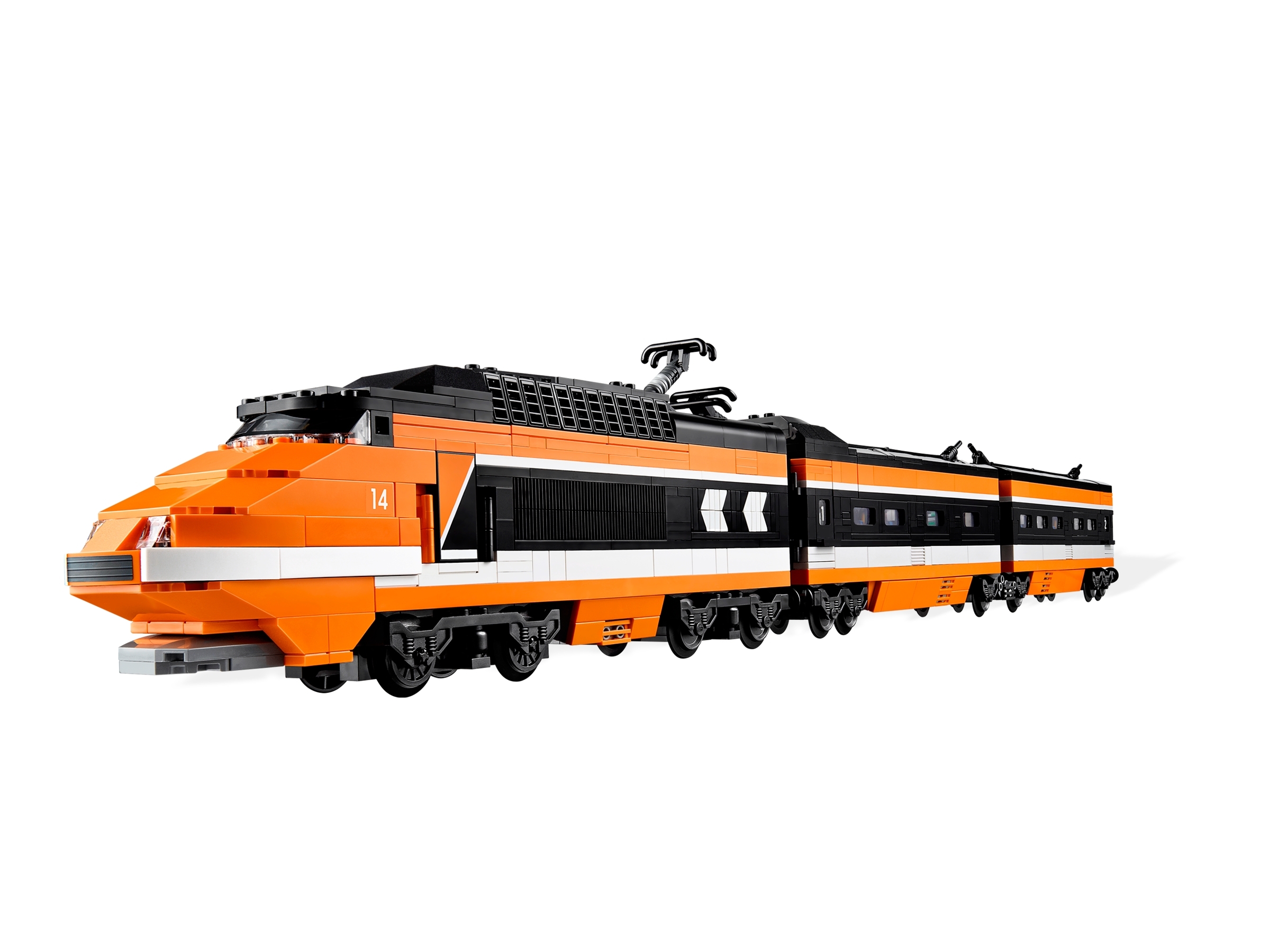 Brick Loft on X: #LEGO Lego TGV High-speed Train (MOC - 4K)   —    / X
