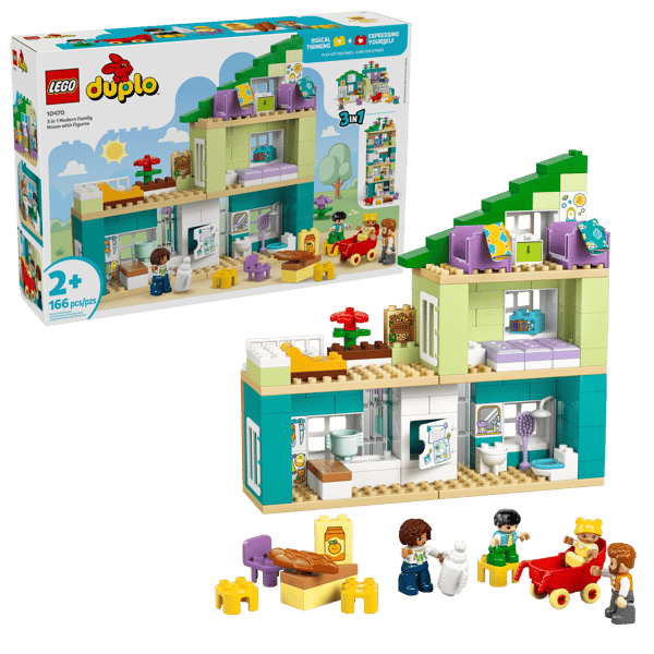 LEGO 10470 La maison familiale moderne 3-en-1 — visuel 2 sur 8