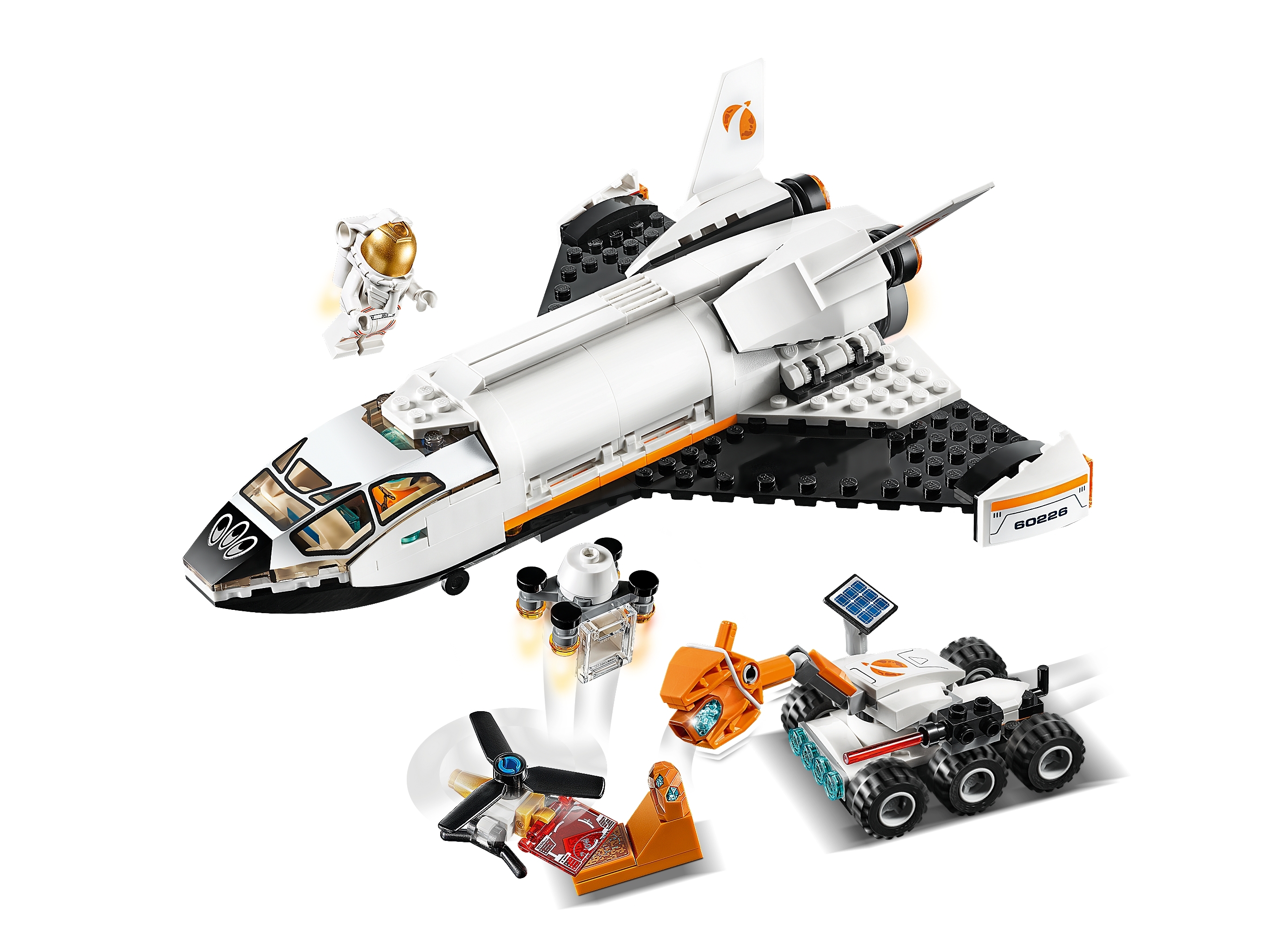 LEGO 60226 Bauset City Mars-Forschungsshuttle 