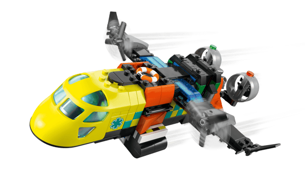 LEGO 60505 Avion, camion d’assistance et aéroglisseur modulable — visuel 3 sur 8