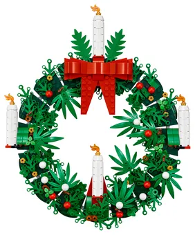 Lego Christmas Wreath 2-in-1
