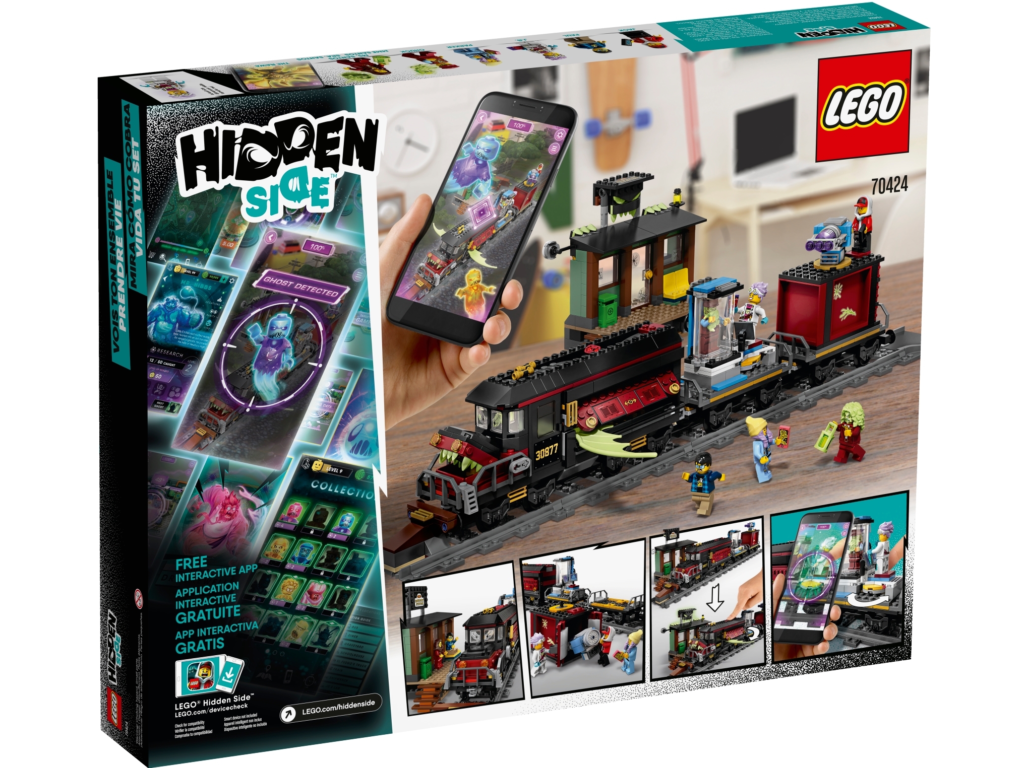 Expreso Fantasma 70424 | Hidden Side Oficial LEGO® Shop ES