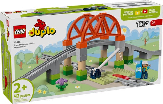 LEGO 10426 - Togbro og spor – udvidelsessæt