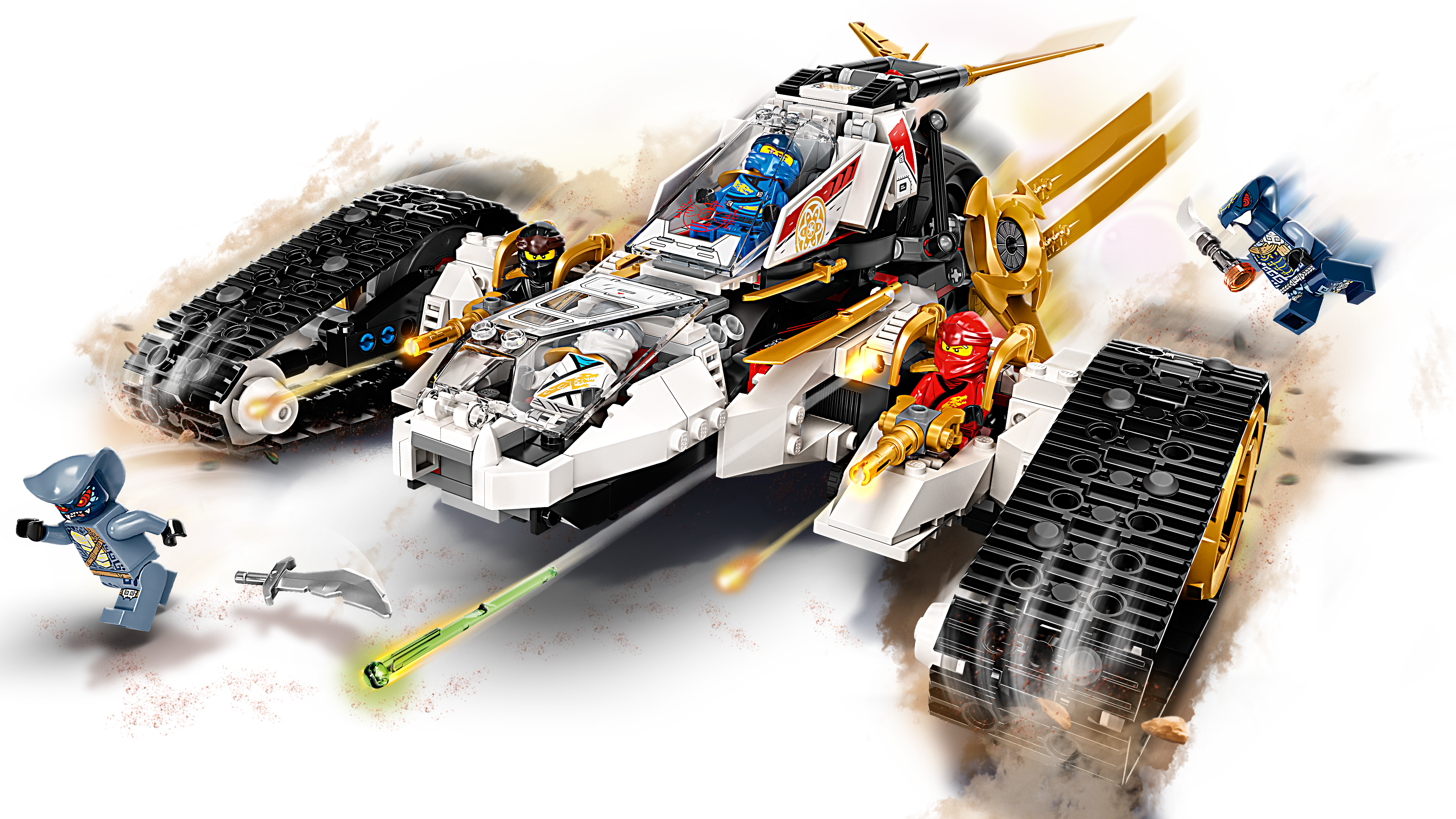 71739 Ultra Sonic Raider Upgrade from LEGO Ninjago Legacy 2021