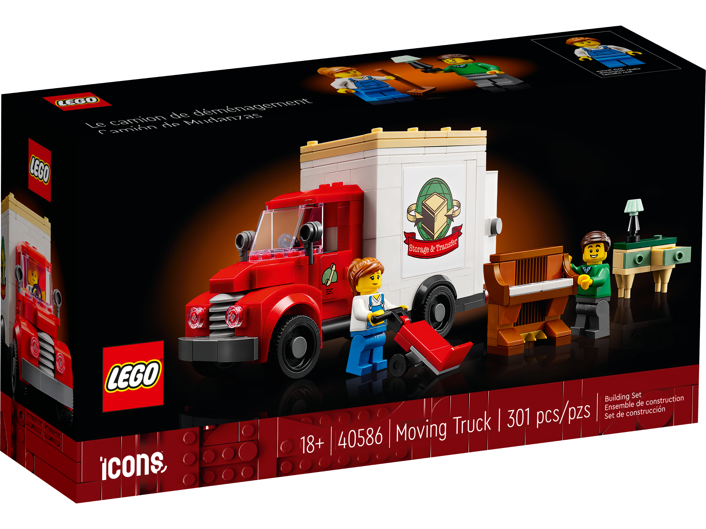 LEGO Icons Pickup, Camion in Mattoncini da Costruire, Kit Modellismo per  Adulti, Idee Regalo per Uomo, Donna, Lui o Lei, Hobby Creativi da  Esposizione, Modellino da Collezione Vintage Anni '50 10290 