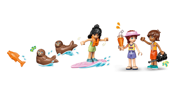 LEGO 42699 La maison sur la plage et les phoques — visuel 4 sur 8