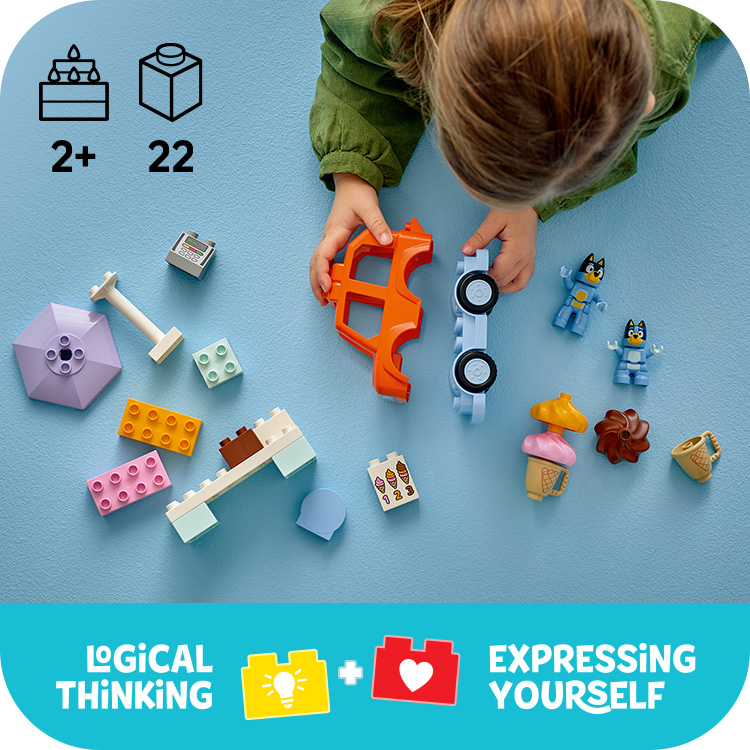 ブルーイとアイスクリームを買いに行こう 10458 | Bluey |レゴ®ストア