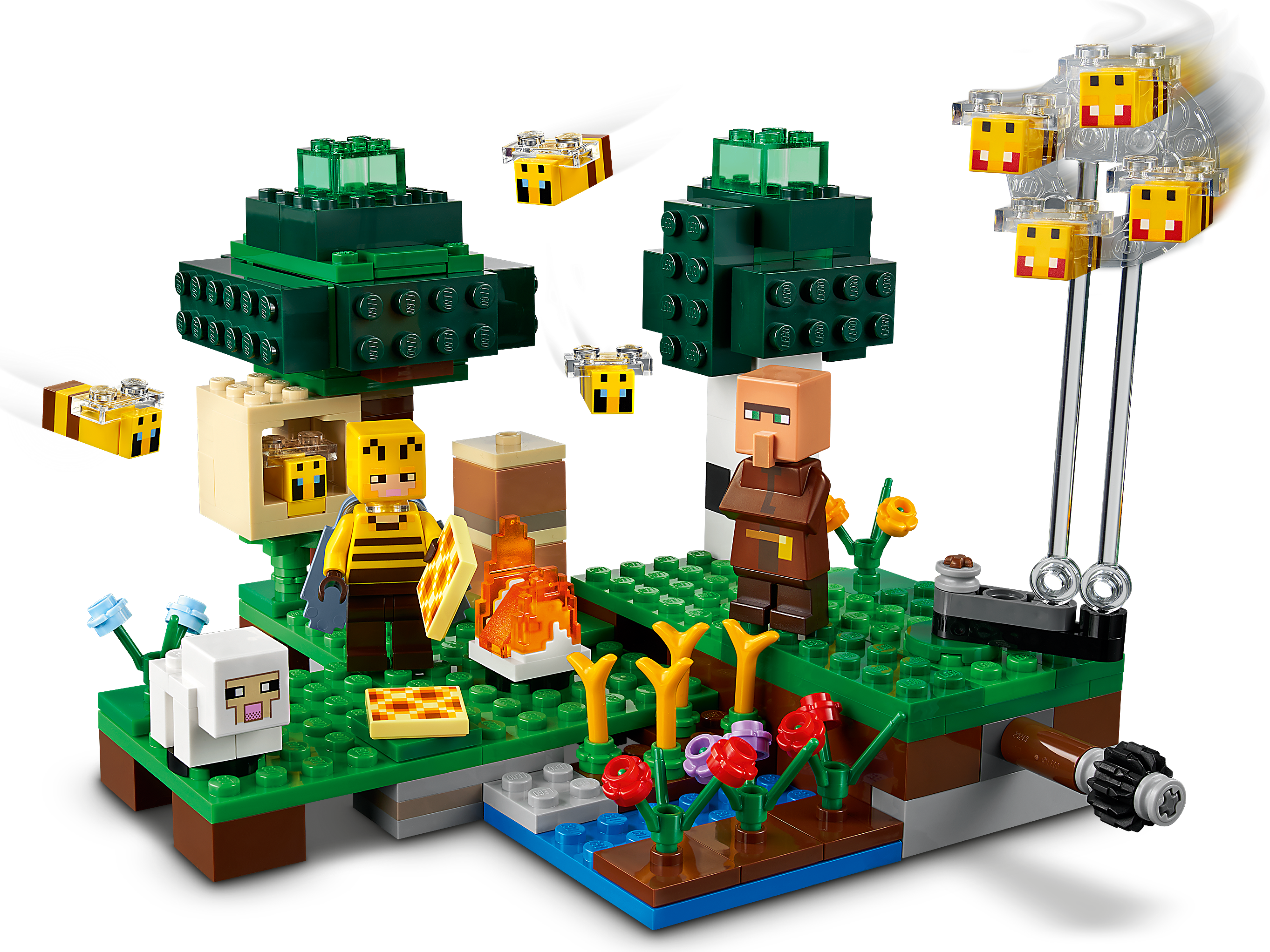 The Bee Farm Minecraft Buy Online At The Official Lego Shop Us