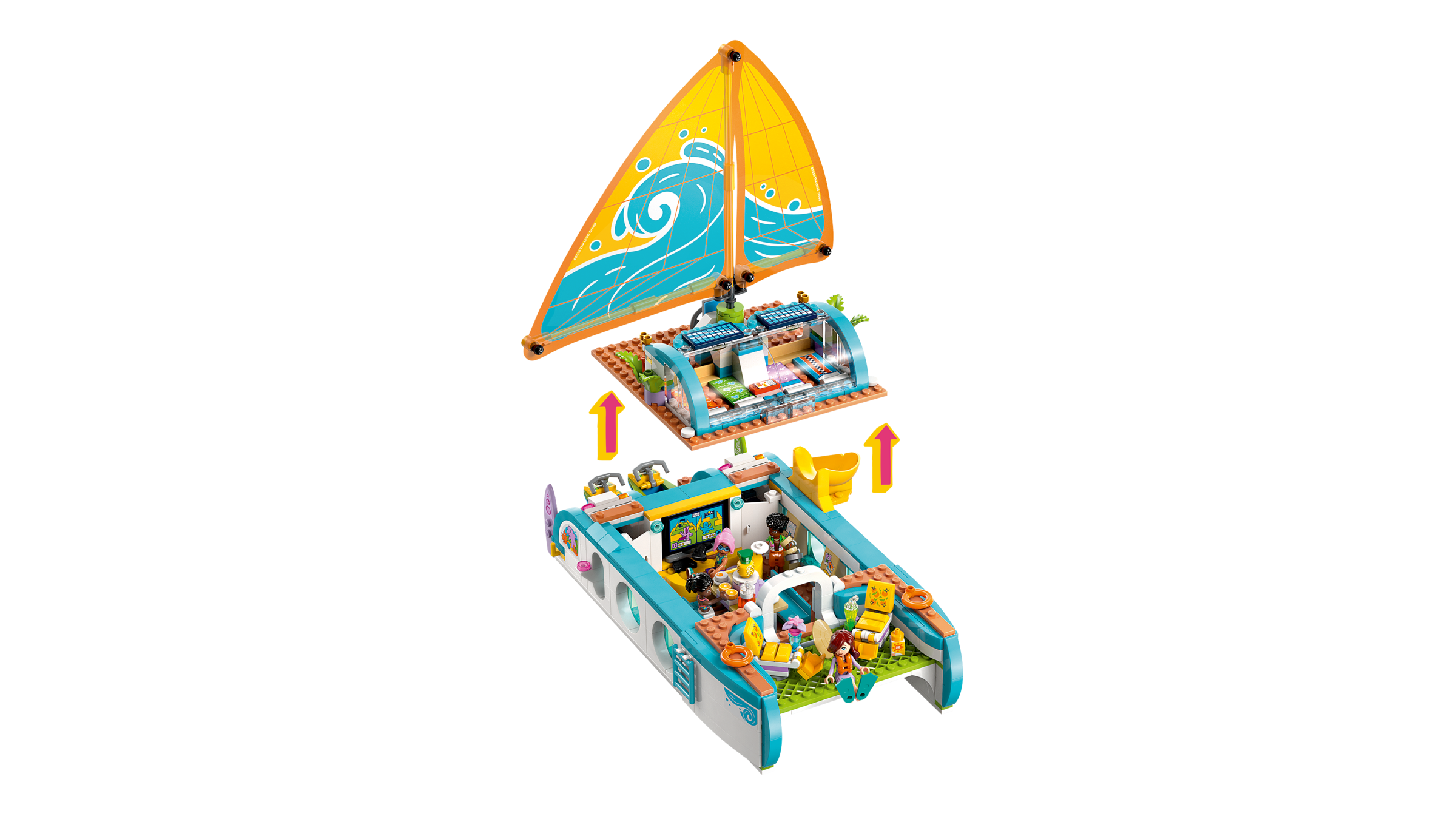 Travel Boat Adventure 42664 | Friends | Buy online at the Official