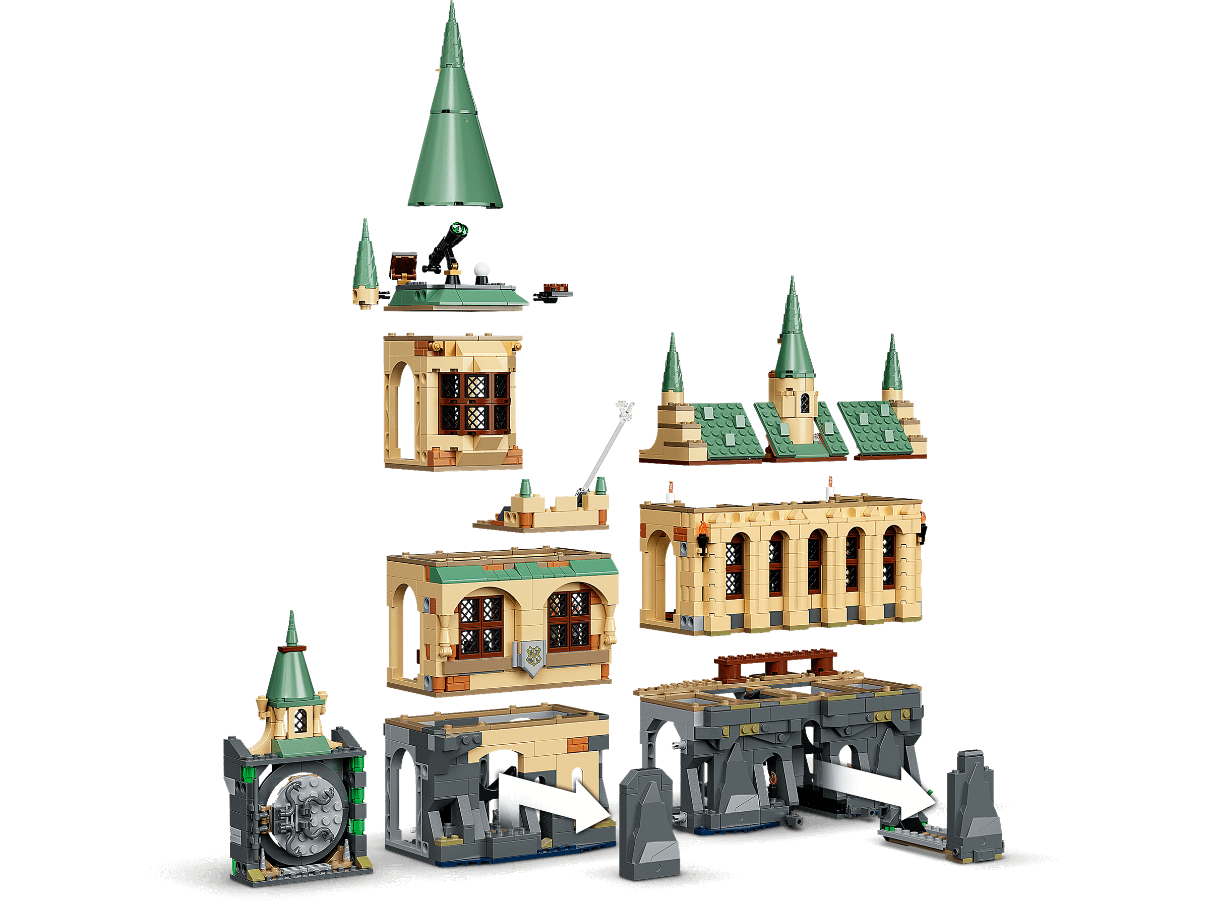 Minifigur aus dem Set 76389 LEGO® Harry Potter™ die Schlange Basilisk