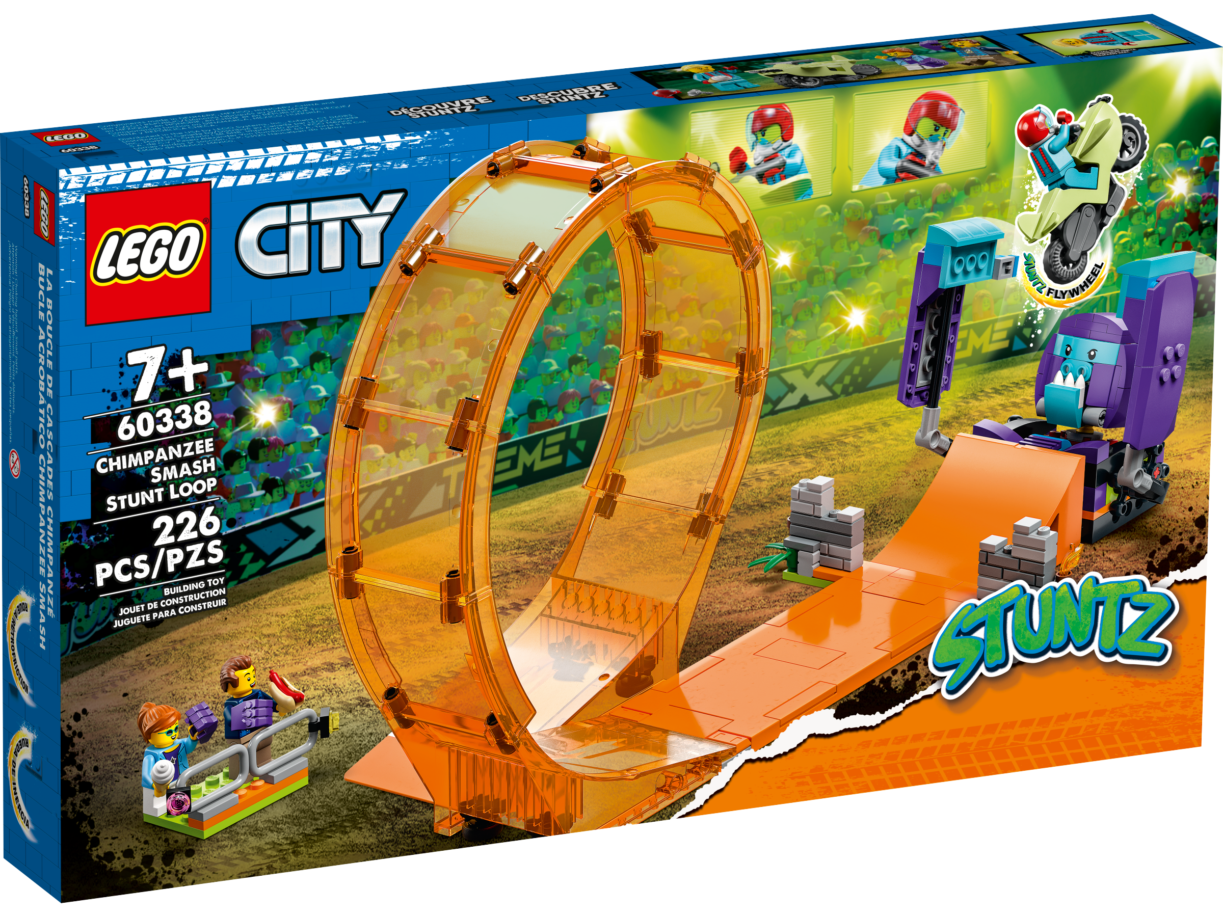 Smashing Chimpanzee Stunt Loop online Buy | | Official at LEGO® Shop the US 60338 City