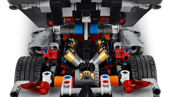 LEGO 42173 Hypercar Koenigsegg Jesko Absolut grise — visuel 8 sur 8