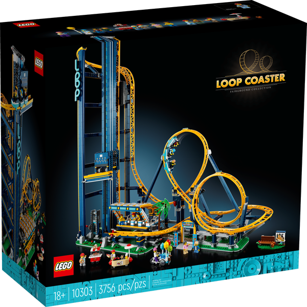 Review LEGO Icons 10303 Loop Coaster - HelloBricks