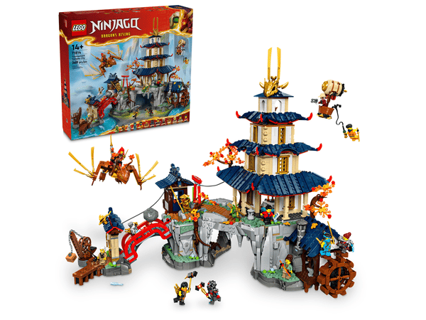 LEGO 71814 La ville au temple du tournoi — visuel 2 sur 8