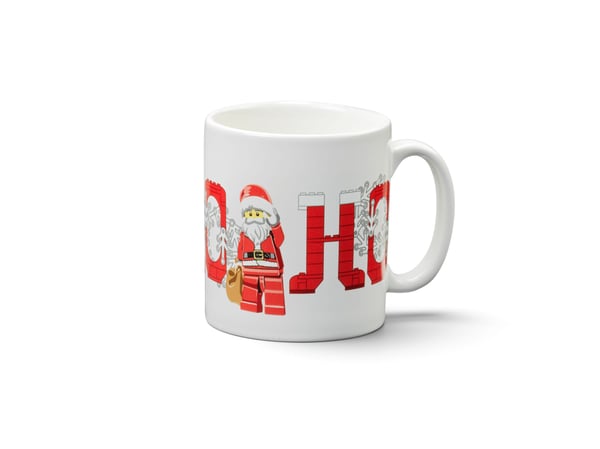 LEGO 5008077 Tasse en céramique de Noël – Père Noël — visuel 3 sur 3