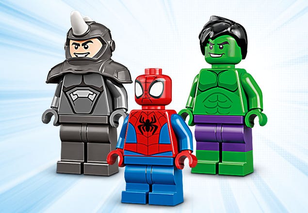 Hulk vs. Rhino Truck Showdown 10782 | Spider-Man | Buy online at the  Official LEGO® Shop US