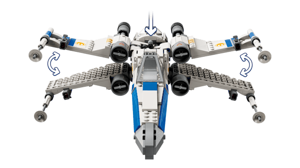 LEGO 75460 Le X-Wing Starfighter™ de la Nouvelle République — visuel 3 sur 8