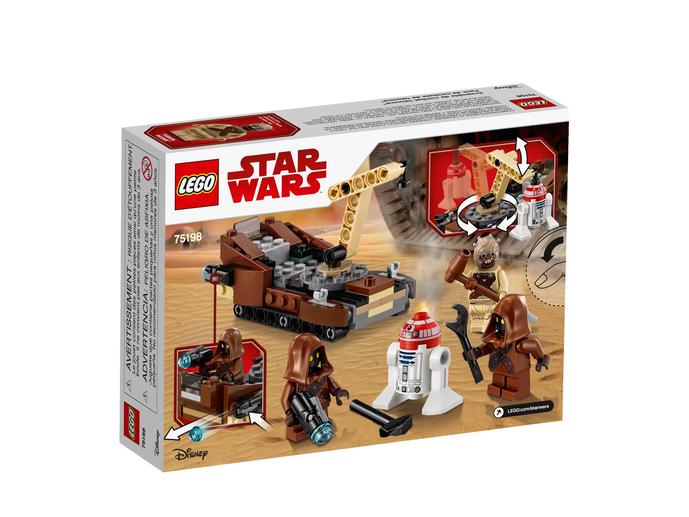 LEGO Star Wars TATOOINE Battle Pack Set 75198 2018 Sigillato Nuovo con Scatola Venditore Regno Unito 