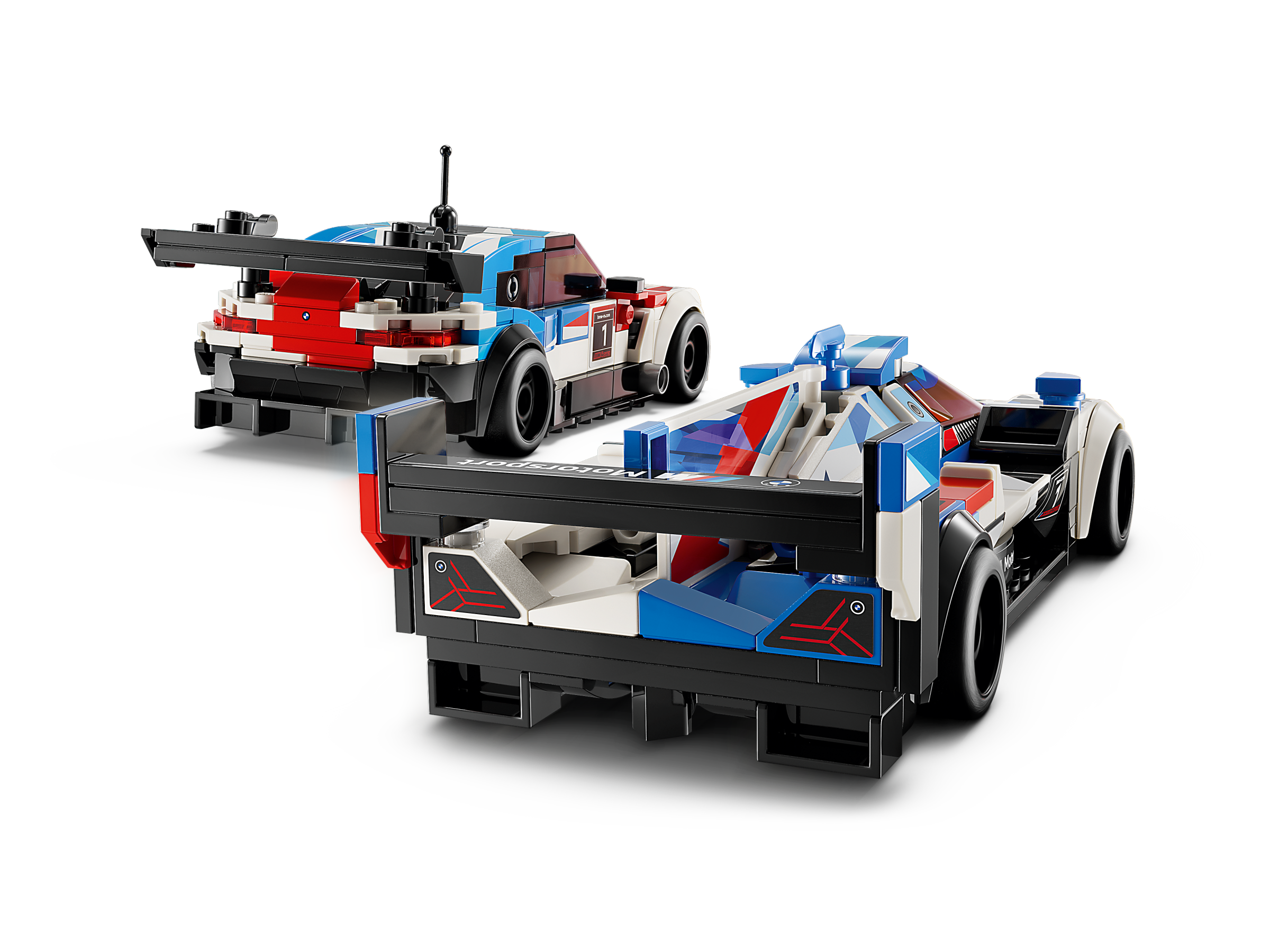 MOC Super Voiture de Sport, 385 Pièces Modèle de Voiture à Collectionner  pour BMW M4 GT3, Jeu de Construction, Bloc de Voiture Compatible avec Lego