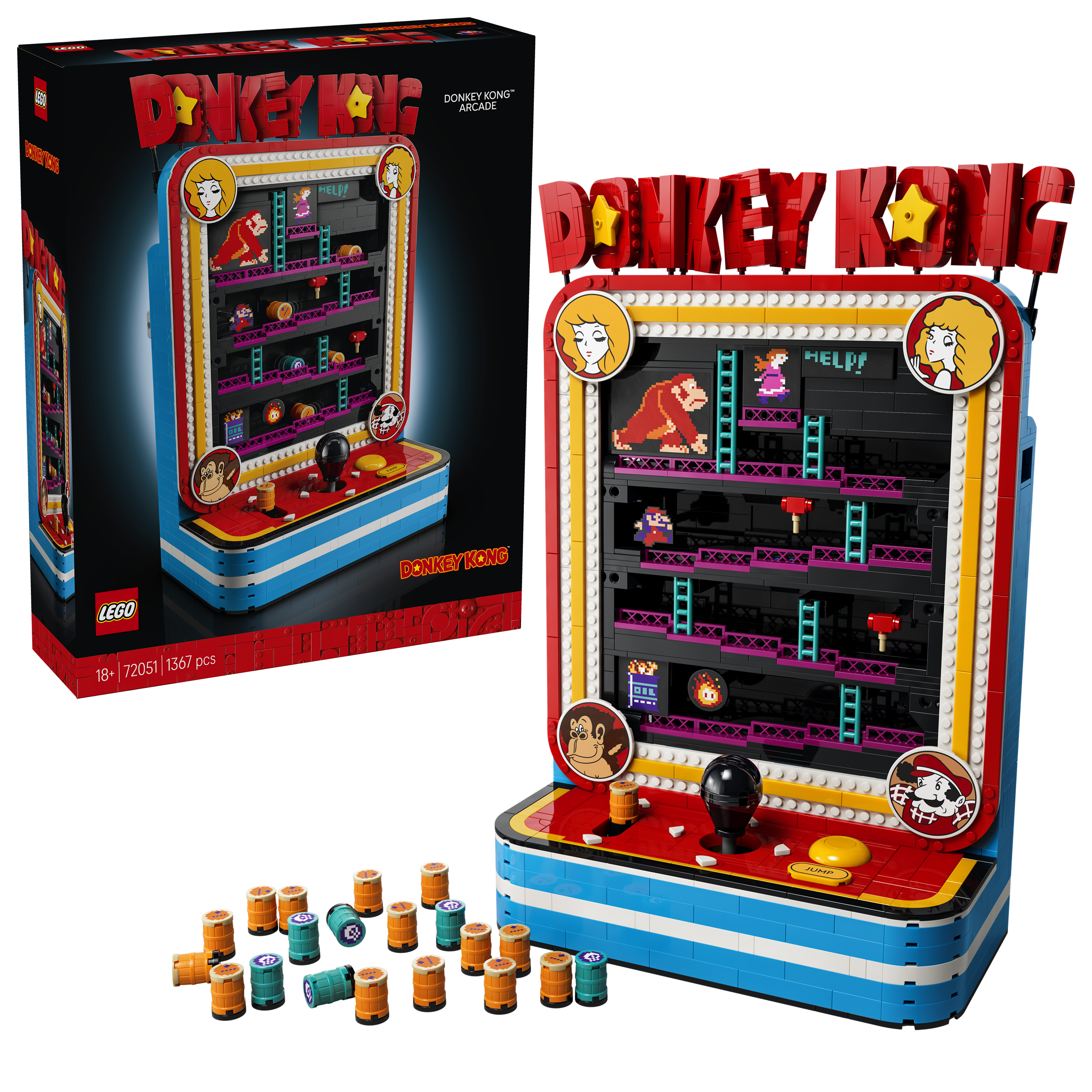 Lego Super Mario 72051 Kong Arcade Machine
