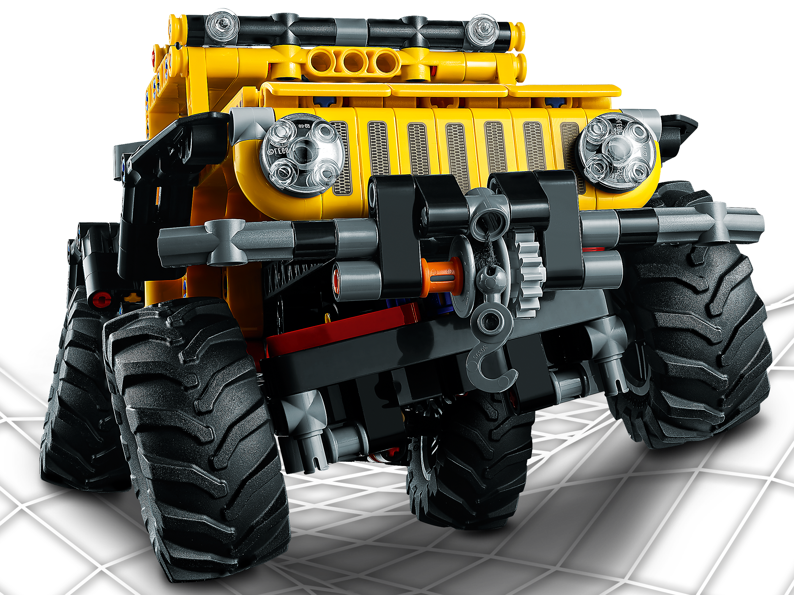  LEGO Technic Jeep Wrangler 4x4 Toy Car 42122 Model Building Kit  - All Terrain Off Roader SUV Set, Authentic and Functional Design, STEM  Birthday Gift Idea for Kids, Boys, and Girls