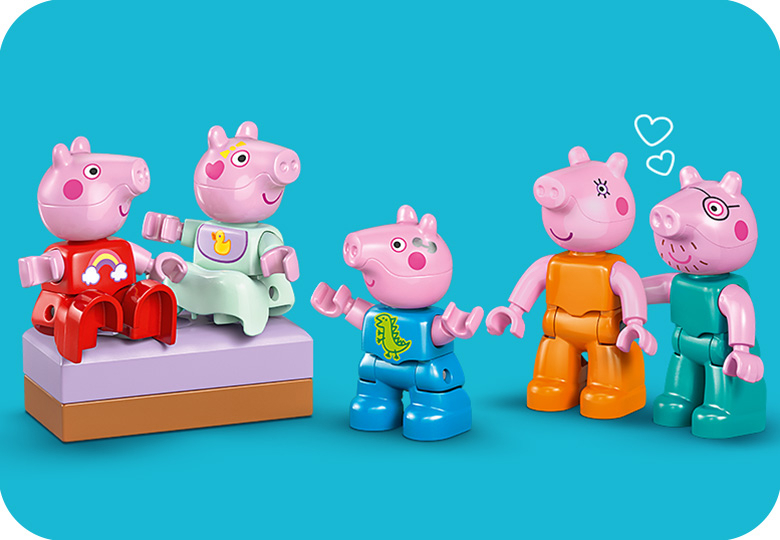 ベビーとあそぼう！ペッパピッグのみんなのおうち 10467 | DUPLO