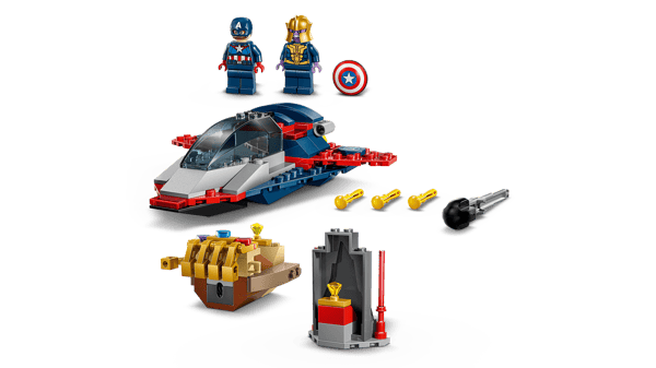 LEGO 76319 Captain America contre Thanos — visuel 4 sur 8