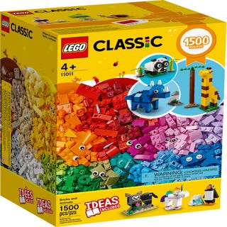 Waarnemen Alfabetische volgorde Aanpassing Stenen en dieren 11011 | Classic | Officiële LEGO® winkel NL