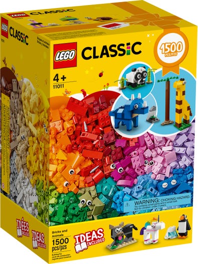 LEGO 11011 - Klodser og dyr
