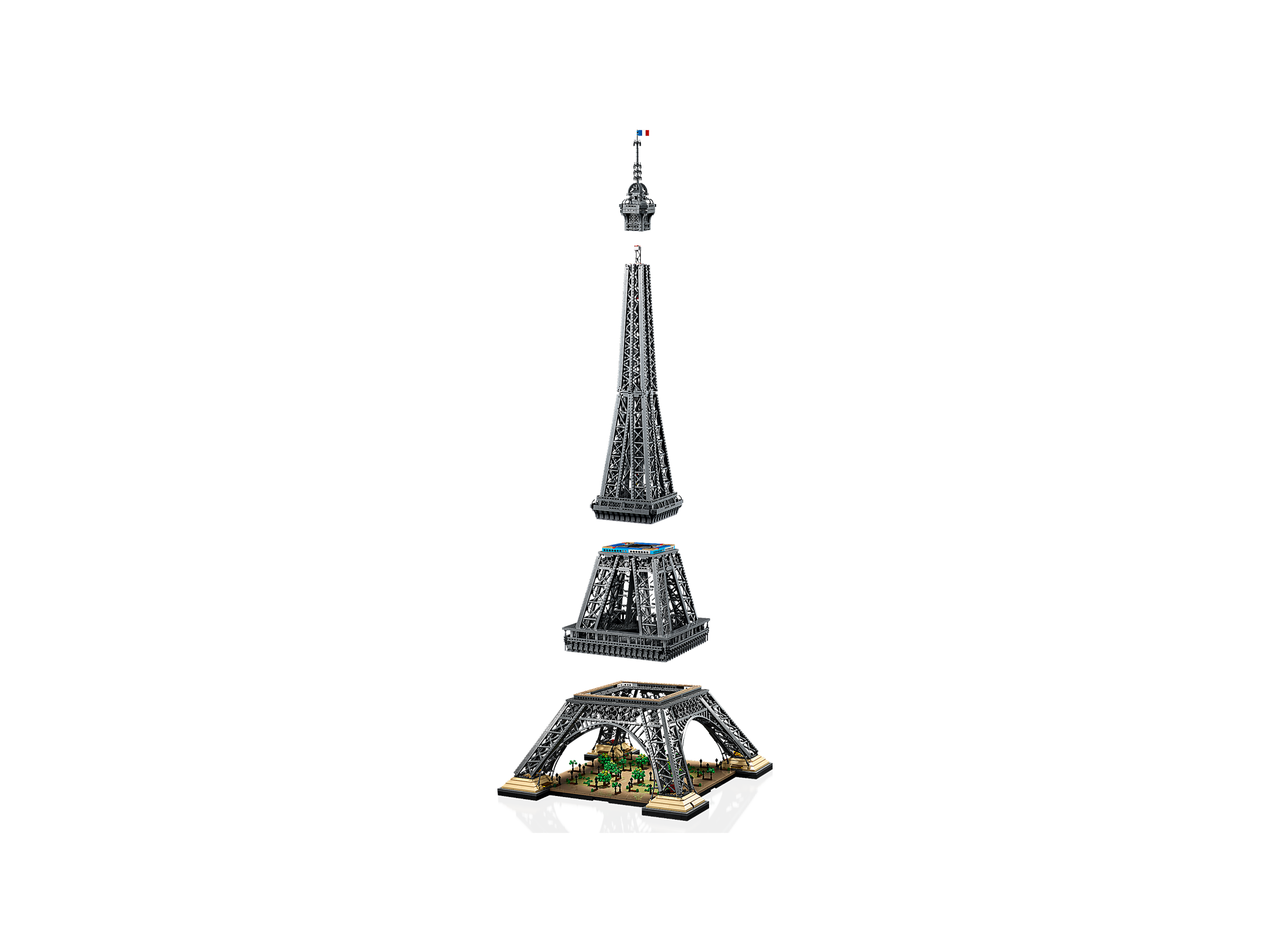 uddøde ledelse Beskatning Eiffeltårnet 10307 | LEGO® Icons | Officiel LEGO® Shop DK