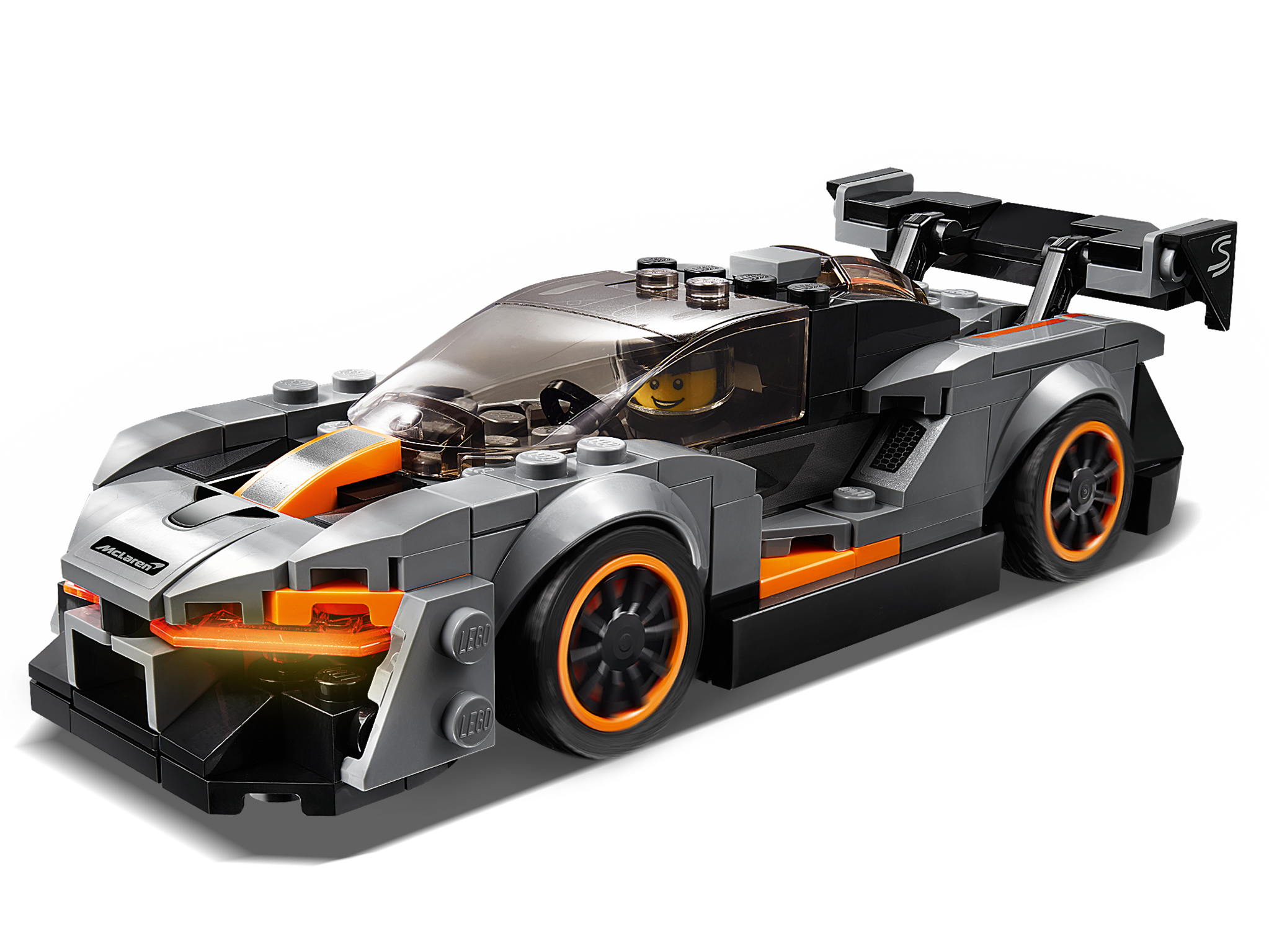 LEGO 75892 Speed Champions McLaren Senna Model Racing Toy Car Kids Building Set 