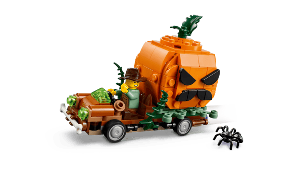 LEGO 40822 La camionnette de la citrouille d’Halloween — visuel 3 sur 8