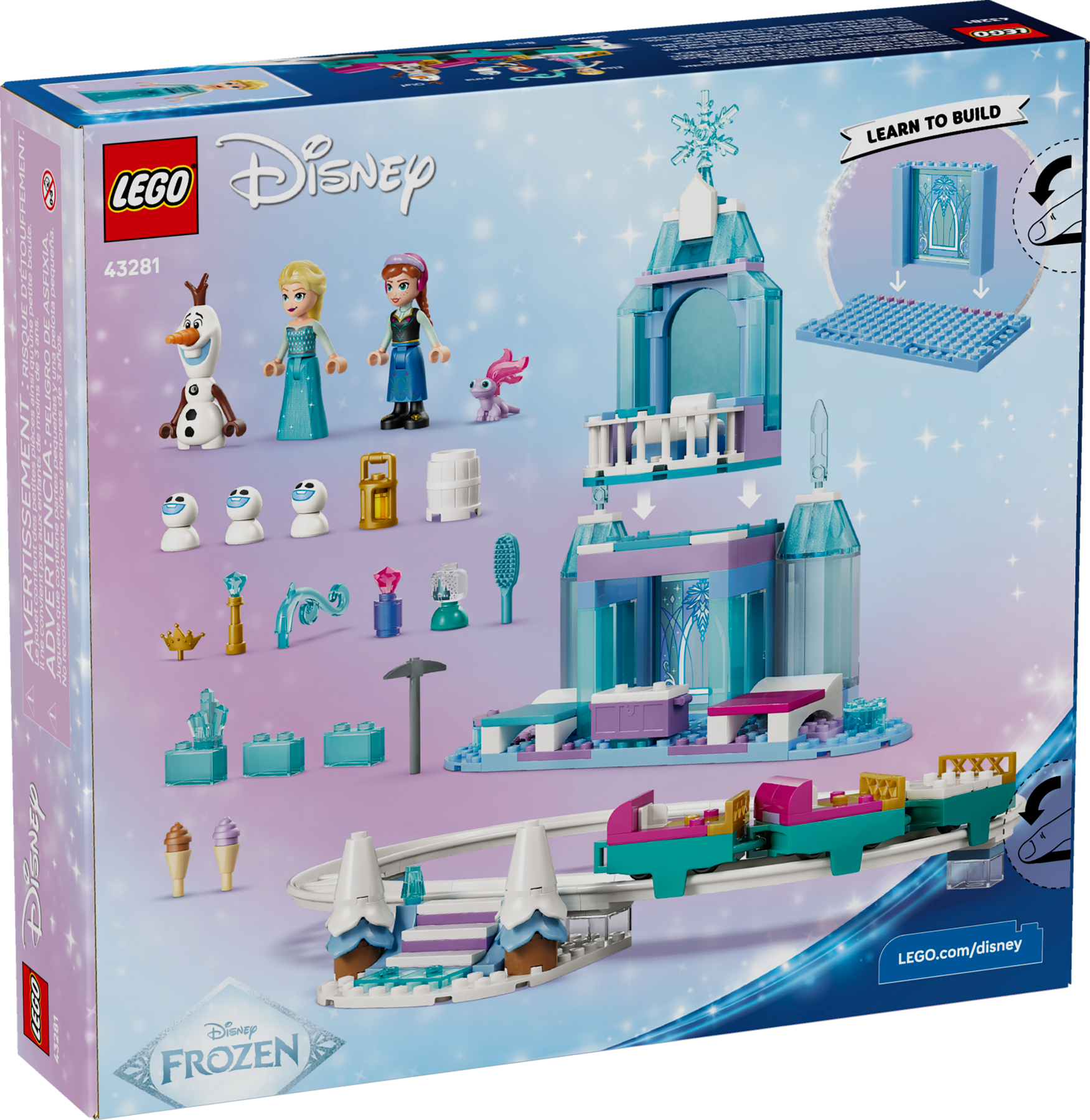 Elsa's Ice Castle & Snow Ride Adventure 43281 | Disney™ | Buy