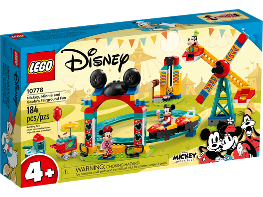 LEGO 10778 - Mickey, Minnie og Fedtmules tivolitur