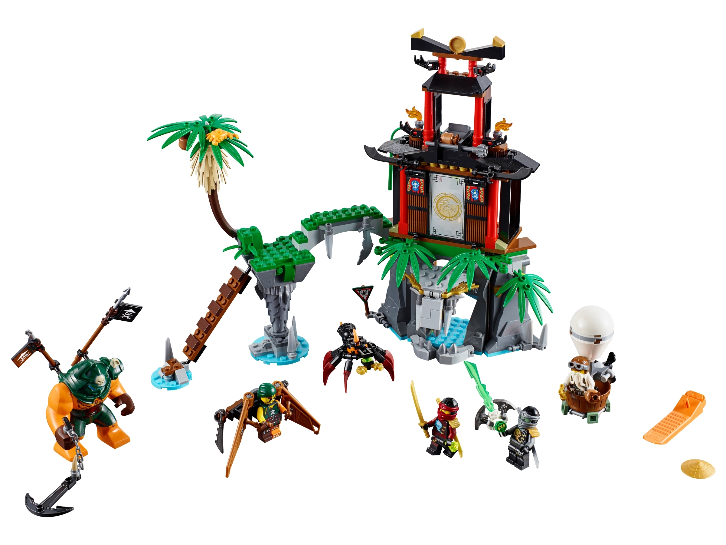 Lego Dogshank minifigure Ninjago Masters of Spinjitzu 70604 Tiger Widow Island++ 