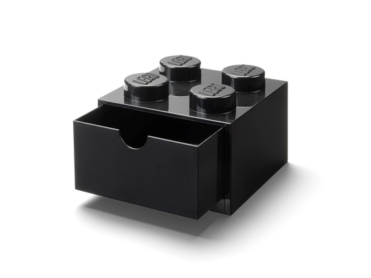 LEGO 5006312 - 4-knops skrivebordsskuffe – sort