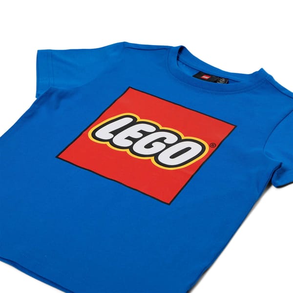 Kids' Short Sleeve Logo T-Shirt – Blue - Image 3