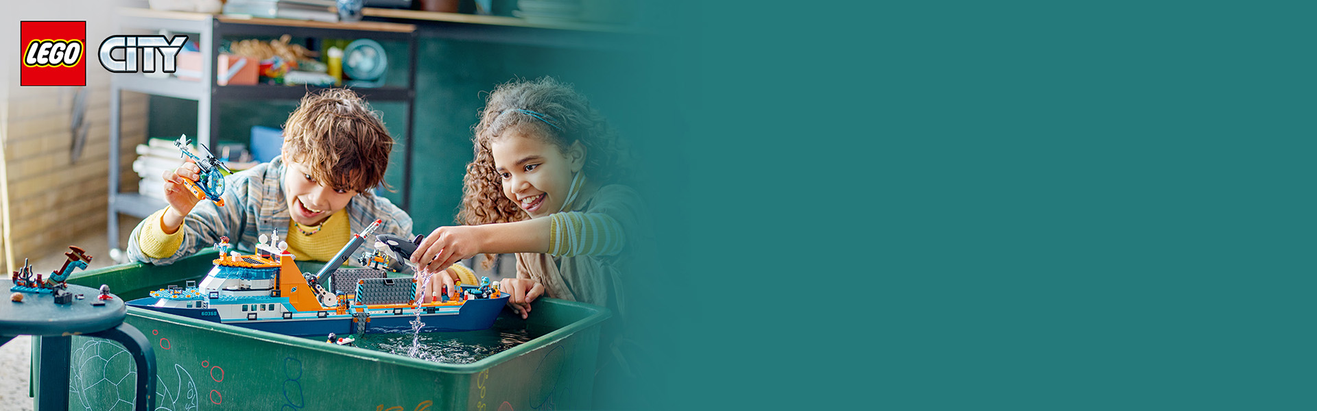 Arctic Explorer Ship 60368 | City | Buy online at the Official LEGO® Shop IN