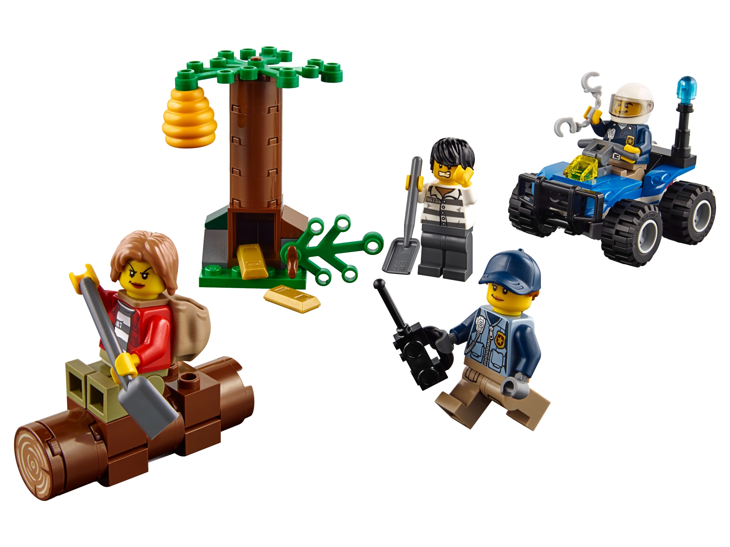 Mountain Fugitives 60171 | City | Buy online at the Official LEGO® Shop US
